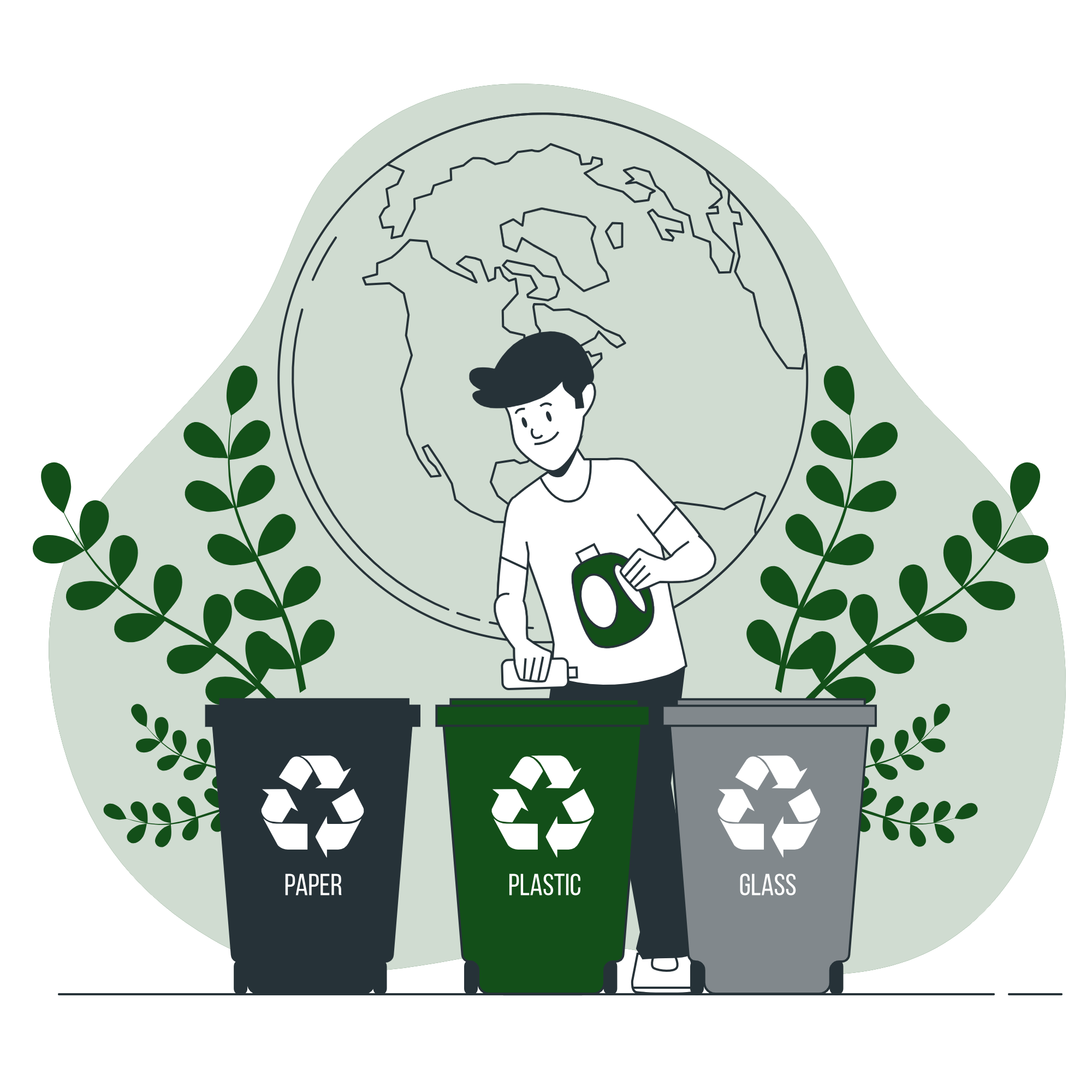 Ilustrasi Bank Sampah